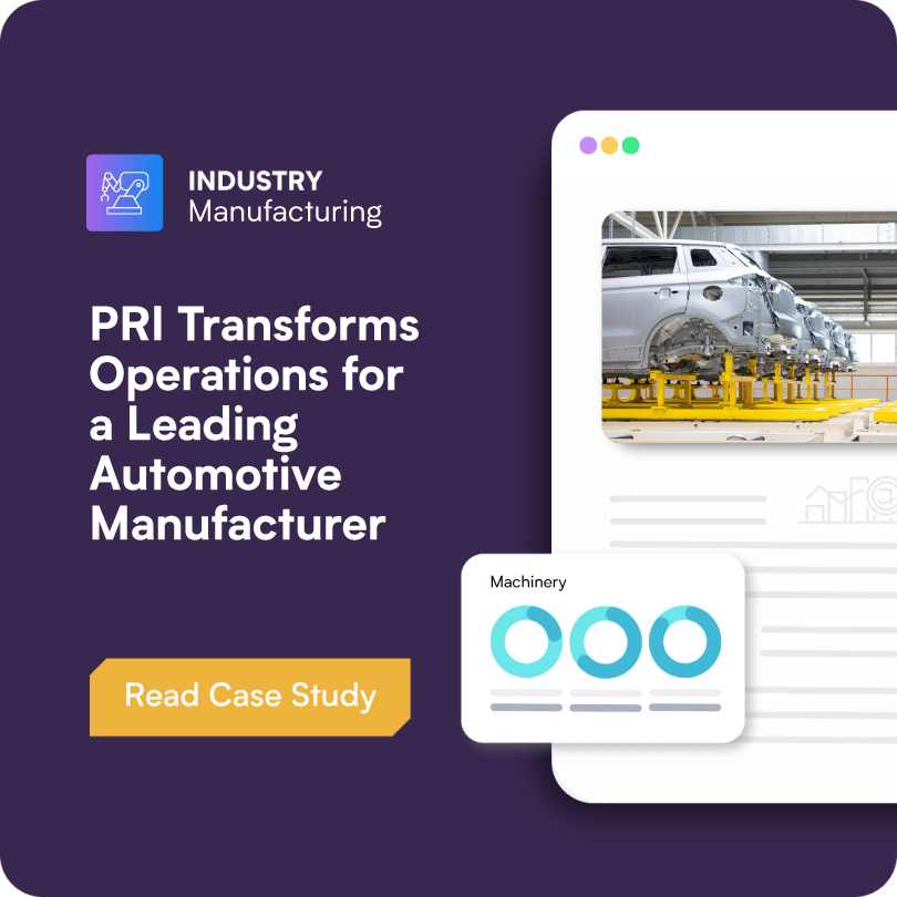 PRI Transforms Operations for a Leading Automotive Manufacturer — Manufacturing case study by PRI Global